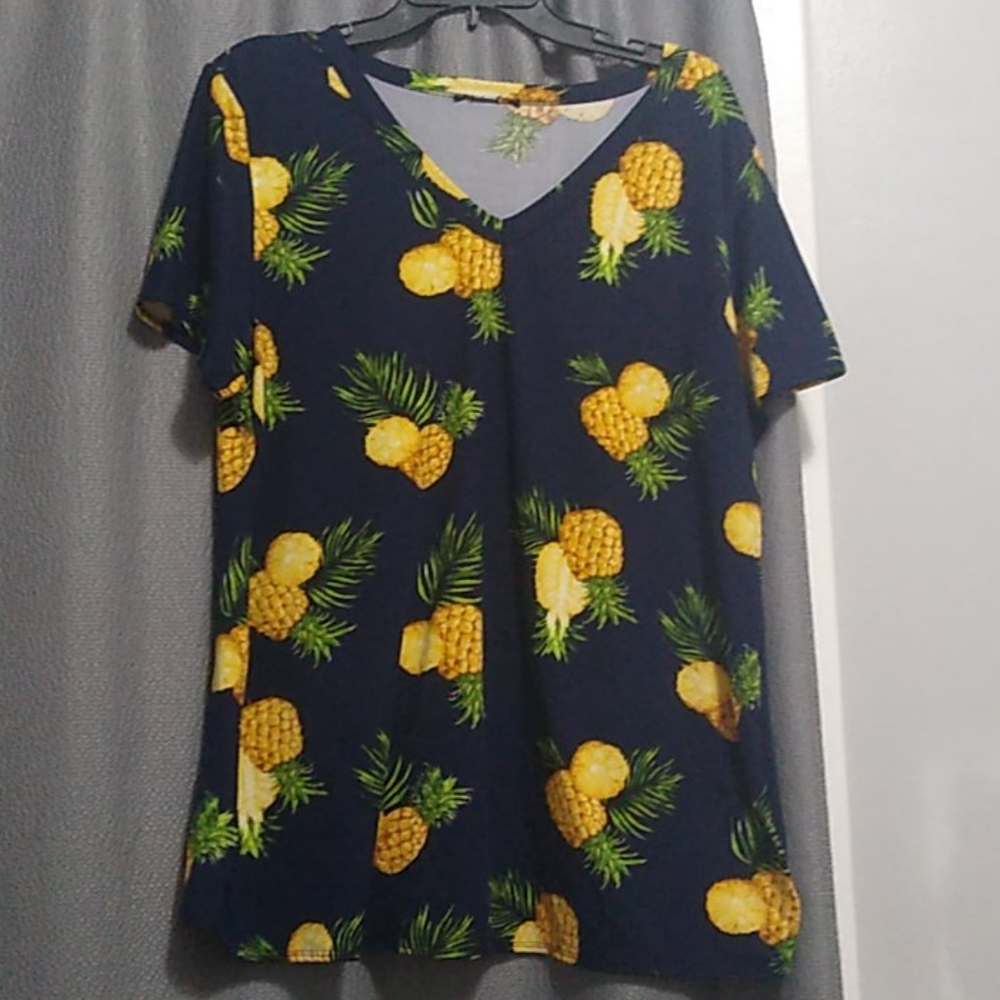 Women's Cute Pineapple Shirt